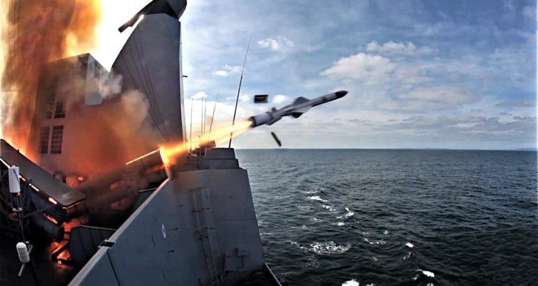 French Navy to field new Exocet MM40 Block 3c Anti ship Missiles from 2021 770x410 1