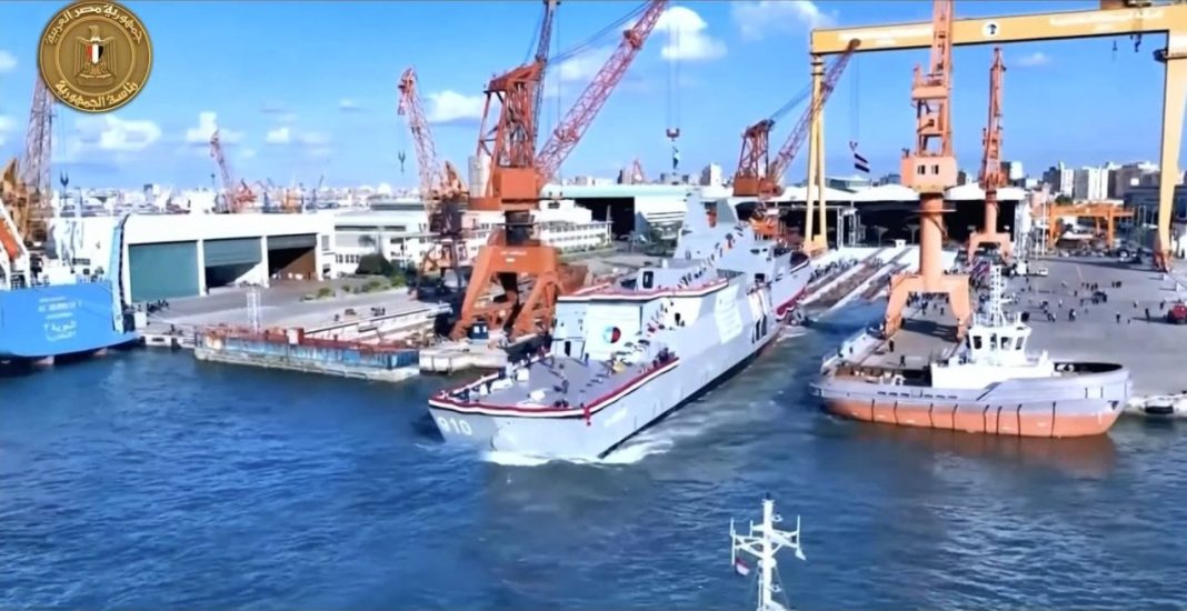 Αίγυπτος Καθέλκυσε την τέταρτη φρεγάτα MEKO A200 Naval Defence